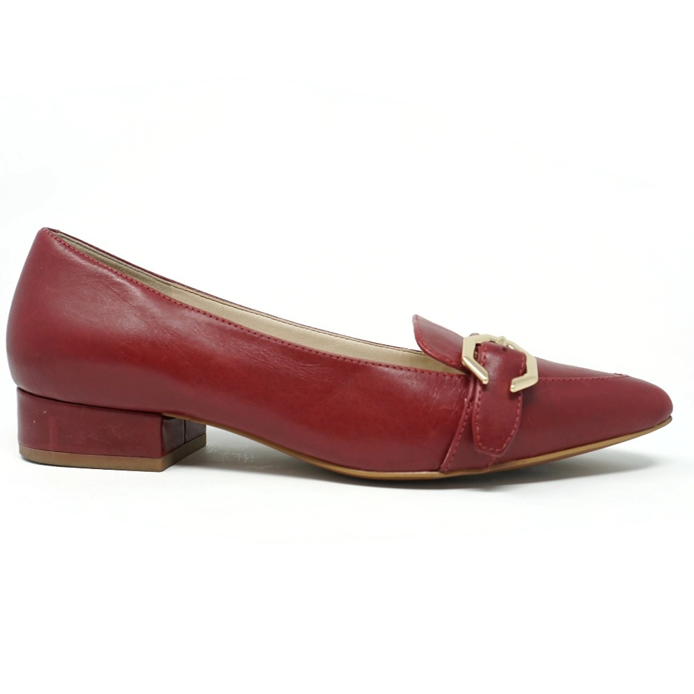 Cole Haan Leela Skimmer Flats Red Pointed Toe